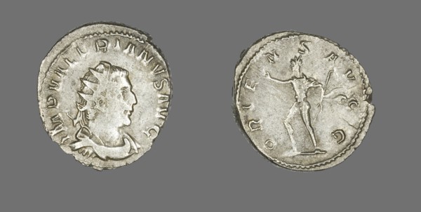 Antoninianus (Coin) Portraying Emperor Valerian, 257-259.
