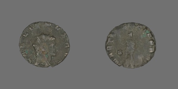Antoninianus (Coin) Portraying Emperor Gallienus, 260-268.