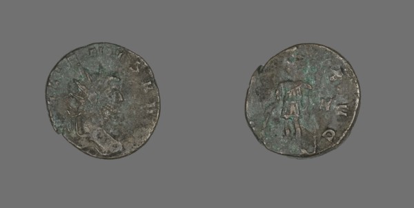 Antoninianus (Coin) Portraying Emperor Gallienus, 260-268.