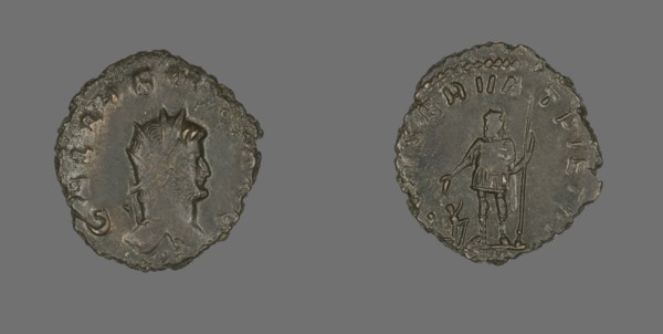 Antoninianus (Coin) Portraying Emperor Gallienus, 260-268.