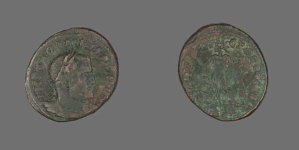 Follis (Coin) Portraying Emperor Licinius, 314-315.