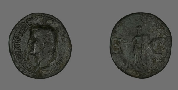 As (Coin) Portraying Agrippa, 14-37 or 37-41?.
