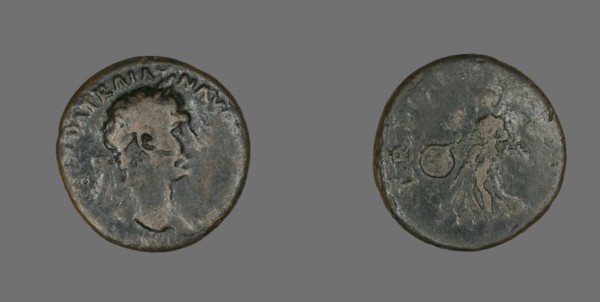 As (Coin) Portraying Emperor Trajan, 98-100.