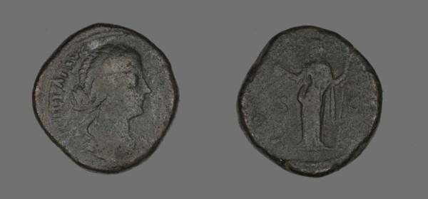 Sestertius (Coin) Portraying Lucilla, 164.