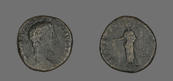 Sestertius (Coin) Portraying Emperor Commodus, December 177-December 178.