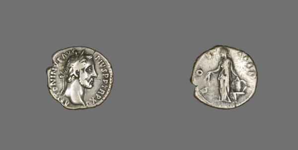 Denarius (Coin) Portraying Emperor Antoninus Pius, 152.