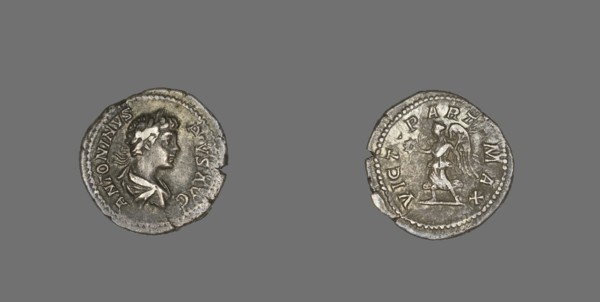 Denarius (Coin) Portraying Emperor Caracalla, 201-206.