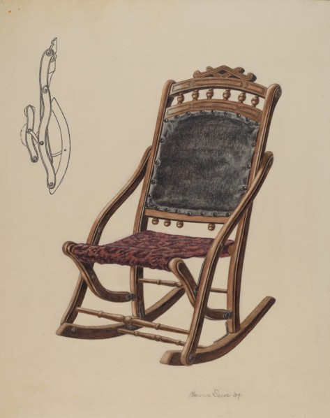 Child's Rocking Chair, 1939.