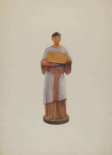 Tea Store Figure, 1935/1942.
