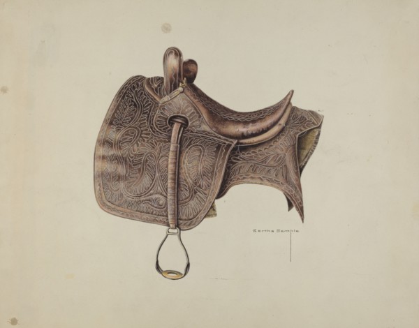 Side Saddle, c. 1939.