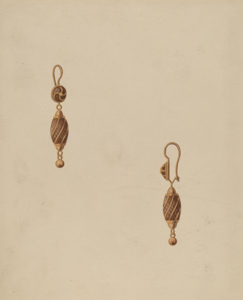 Earring, c. 1936.