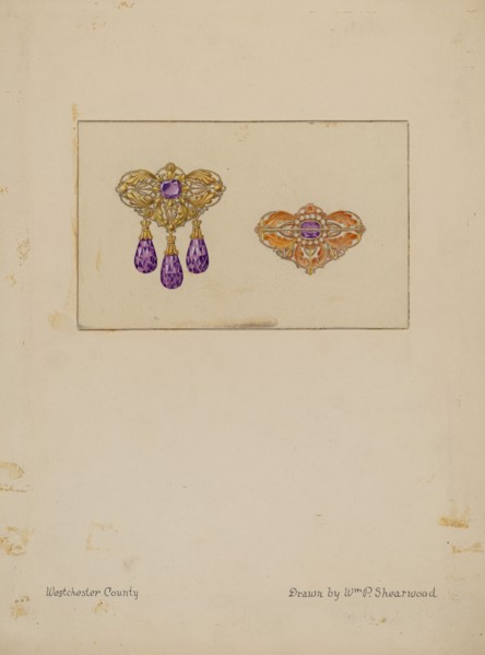 Brooch, c. 1936.