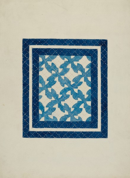 Patchwork Quilt, 1935/1942.