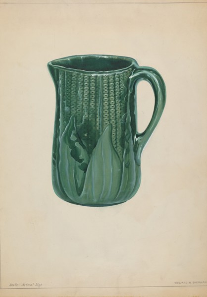 Bennington Pitcher, c. 1937.