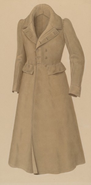 Man's Topcoat, 1935/1942.