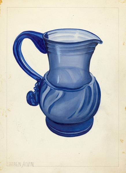 Blown Glass - Pitcher, 1935/1942.