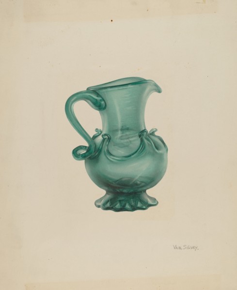 Pitcher, c. 1940.