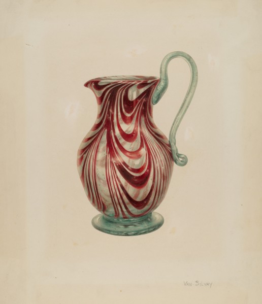 Pitcher, c. 1940.