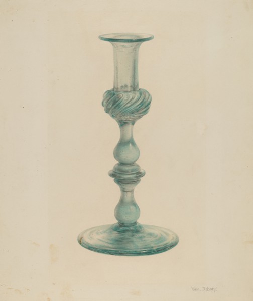 Candlestick, c. 1941.