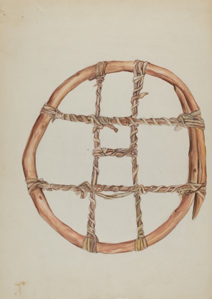 Indian Snow Shoe, c. 1937.