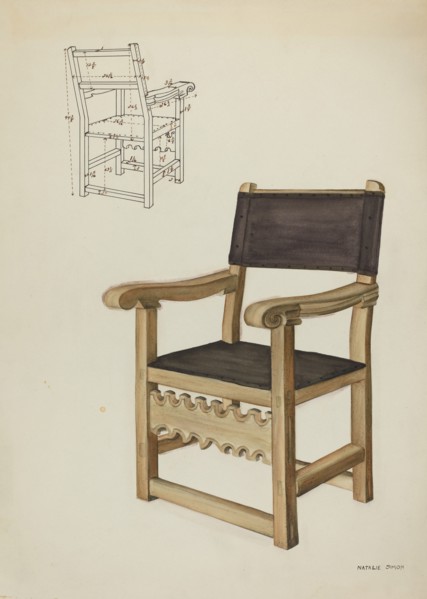 Chair, c. 1937.