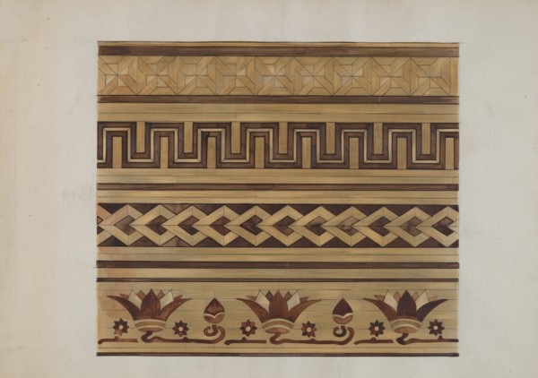 Parquetry Floor, c. 1936.