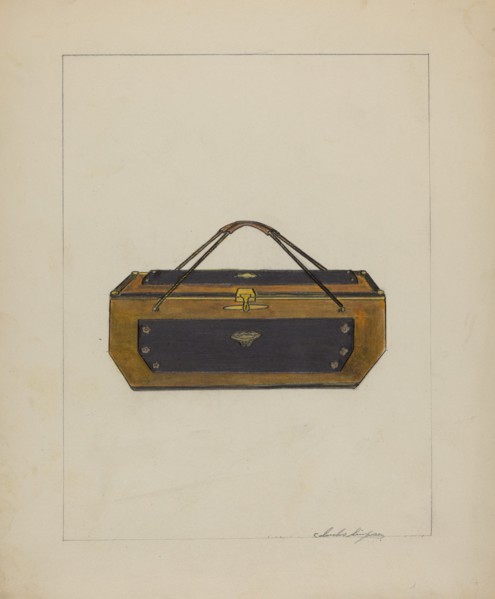 Sewing Box, c. 1937.