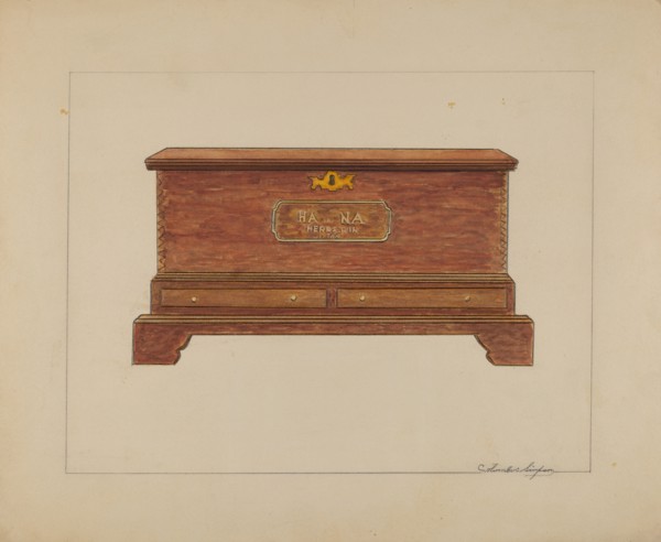 Chest, 1935/1942.