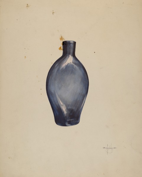 Whiskey Flask, 1935/1942.