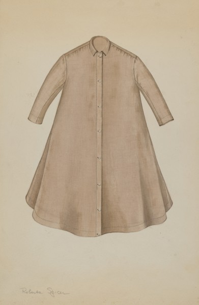 Girl's Coat, c. 1937.