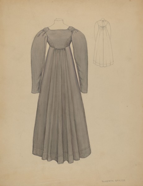 Quaker Dress, c. 1936.