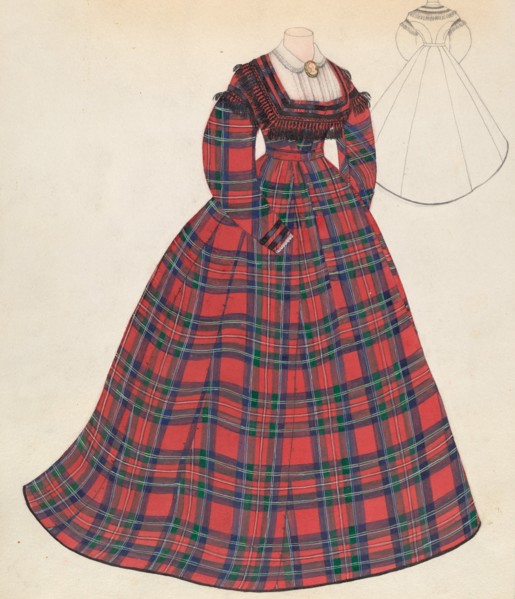 Dress, c. 1937.
