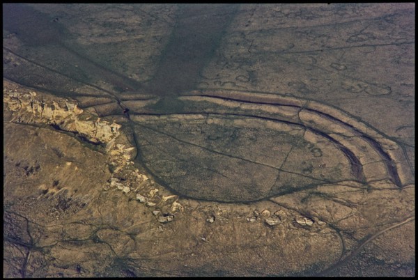 The bivallate Iron Age hillfort of Cleeve Cloud, Cleeve Hill, Gloucestershire, 1971. Creator: Jim Hancock.