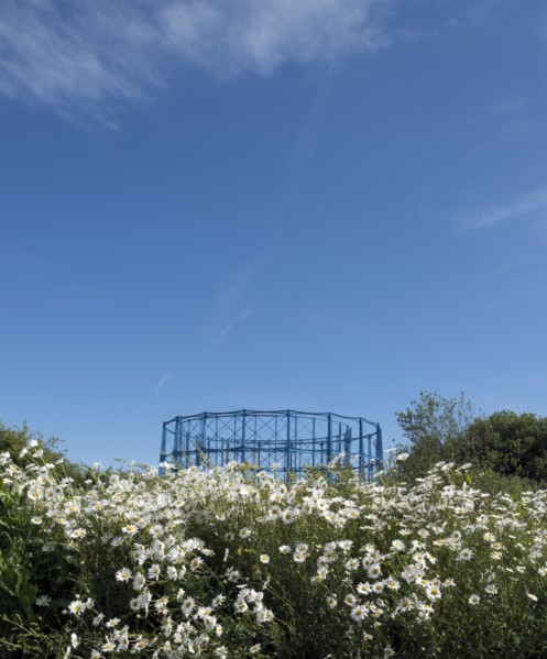 Eastmore Gas Holder Station, Eastbourne, East Sussex, 2014. Creator: Chris Redgrave.