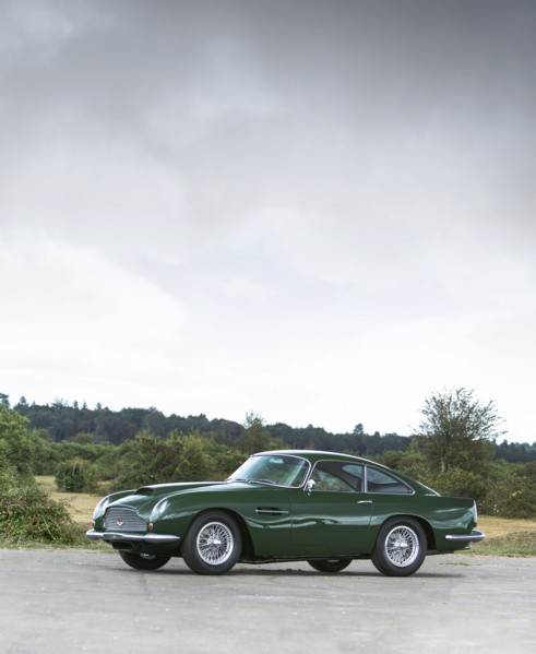 1961 Aston Martin DB4 GT previously owned by Donald Campbell. Creator: Unknown.