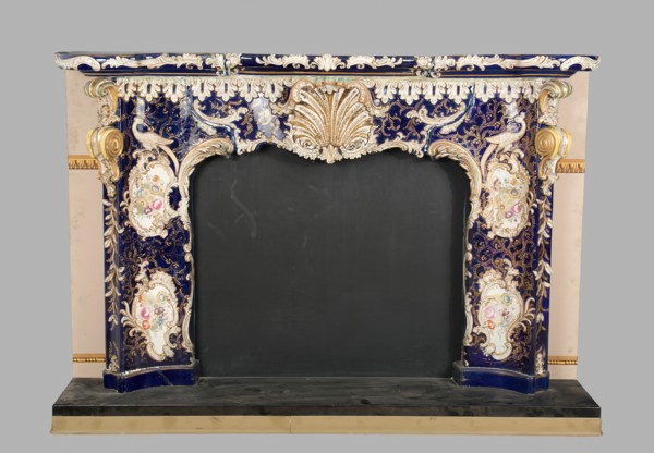 Mantel, Staffordshire, 1830/45. Creator: Charles James Mason.