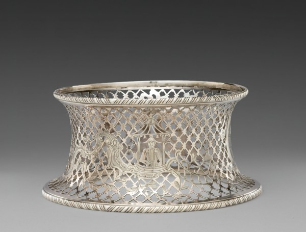 Dish Ring, Dublin, 1772. Creator: Charles Townsend.