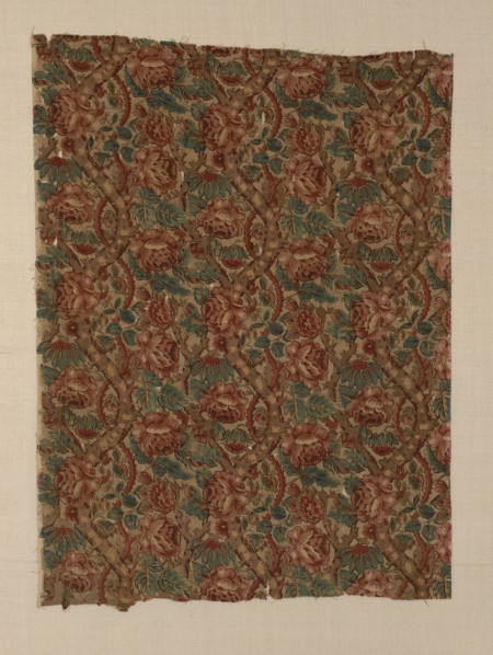 Fragment, England, 19th century. Creator: Unknown.