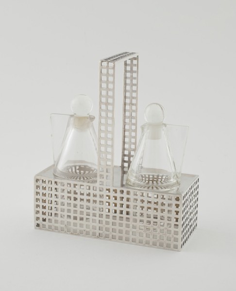 Cruet Stand, Vienna, 1904/05. Creators: Koloman Moser, Alfred Mayer.