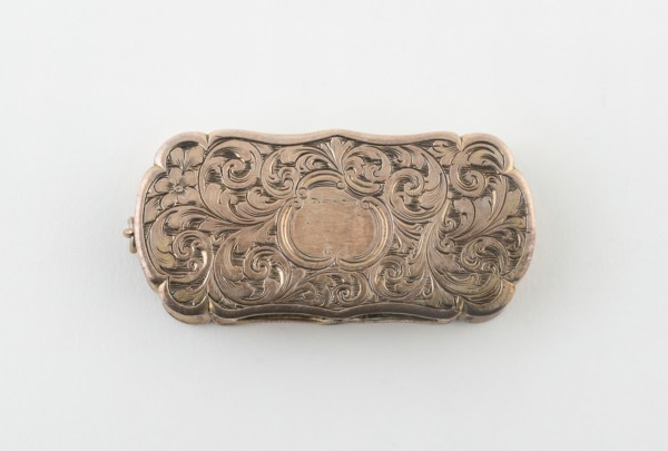 Vinaigrette, Birmingham, c. 1860/61. Creator: Edward Smith.