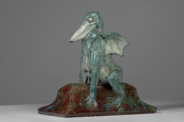 Pelican, France, c. 1896. Creators: Emmanuel Fremiet, Émile Muller.