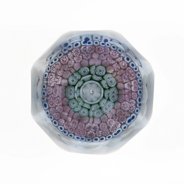 Paperweight, Birmingham, c. 1848-55. Creator: George Bacchus & Sons.