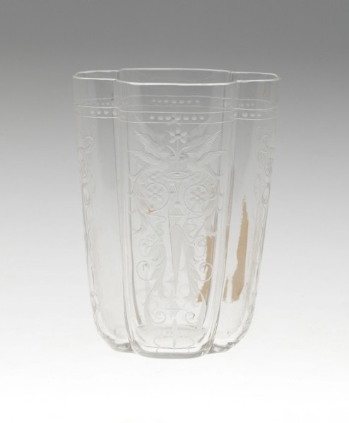 Beaker, Austria, 19th century. Creator: J.& L. Lobmeyr.