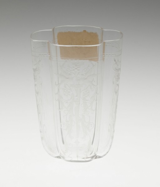 Beaker, Austria, 19th century. Creator: J.& L. Lobmeyr.