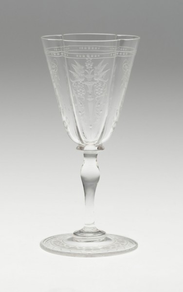 Wine Glass, Austria, 19th century. Creator: J.& L. Lobmeyr.