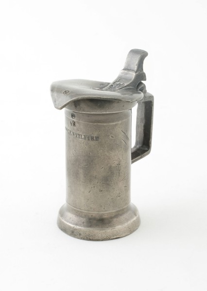 Double Centilitre Measure, Caen, 1875/1895. Creator: Maison Le Seigneur Deverre.
