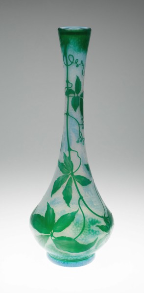 Vase, France, c. 1895/1900. Creator: Daum Frères, Nancy.