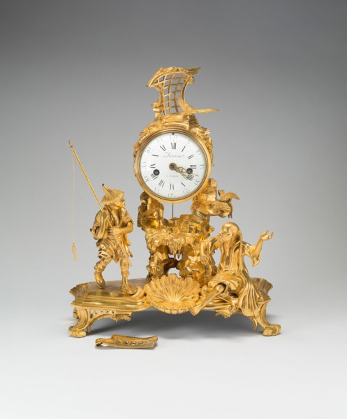 Clock, France, c. 1775. Creator: Pierre Martin Merra.