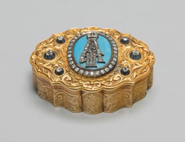 Snuff Box, Russia, 1881/94. Creator: Unknown.