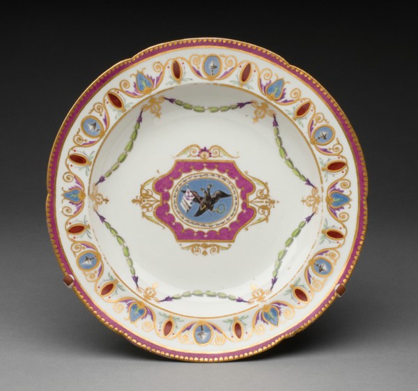 Soup Plate, Saint Petersburg, 1762/66. Creator: Russian Imperial Porcelain Factory.